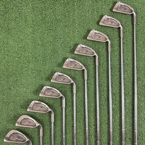 Ping Isi BeNi Nickel Black Dot Iron Set 2-PW SW Stiff Flex Z-Z65 NEED GRIPS