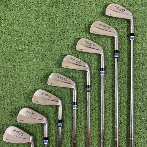 Redbird Sports RB-1 Blade Iron Set 3-PW Regular Flex Steel +1/2 Long