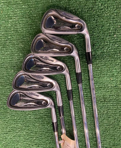 Men's Mizuno MX 950 Iron Set Right Handed Regular Flex Steel Shaft (Used)