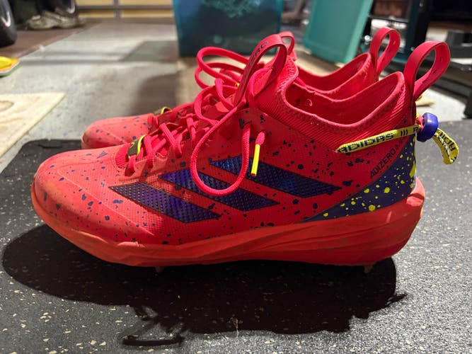 Adidas Mens Adizero Impact 2.0 Shades Metal Baseball Cleats