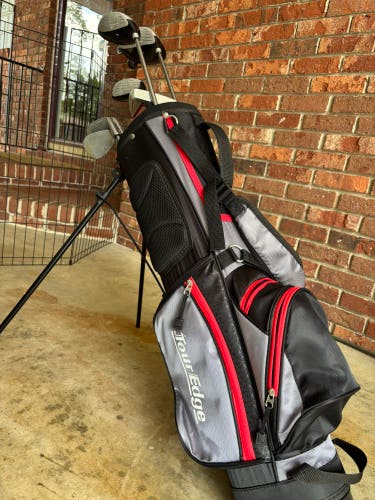 Junior Tour Edge HL-J Left Hand Clubs (Full Set) Junior 7 Pieces (Used)