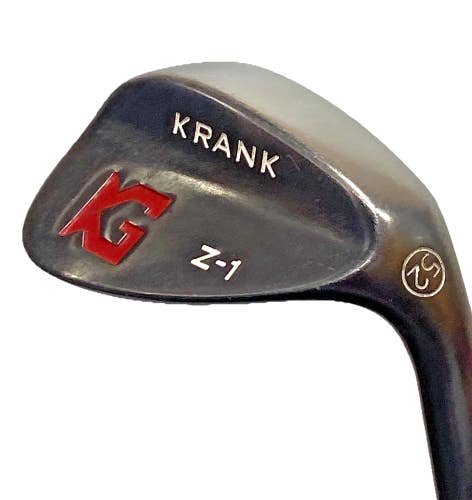 Krank Golf Z-1 Toursoft Gap Wedge 52* Tour Stiff Performance Graphite 34.5" RH