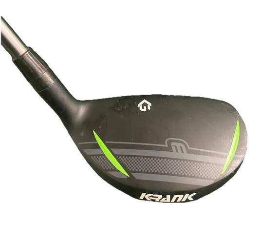 Krank Golf Formula 6 M.E.T. Forged 5h 25 LA Golf 70g Reign Silver Stiff Flex RH