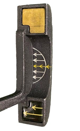 Stan Thompson Arrowline Model 1 Putter Large Head 35" Steel RH Nice Vintage Club