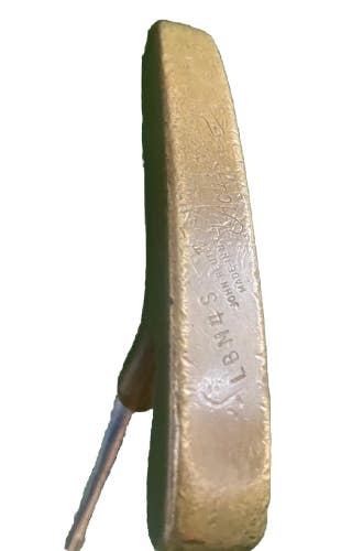 Acushnet Golf Bullseye L B M-4-S Putter Fluted Steel 33.5" RH Good Factory Grip