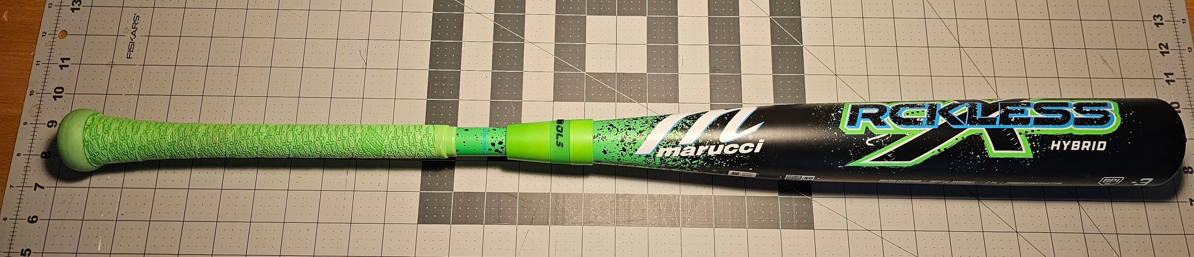 Marucci Rckless Hybrid BBCOR Certified Bat (-3) 29 oz 32" (Used)