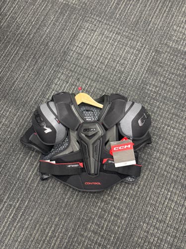 Large Senior CCM Control Shoulder Pads (New)