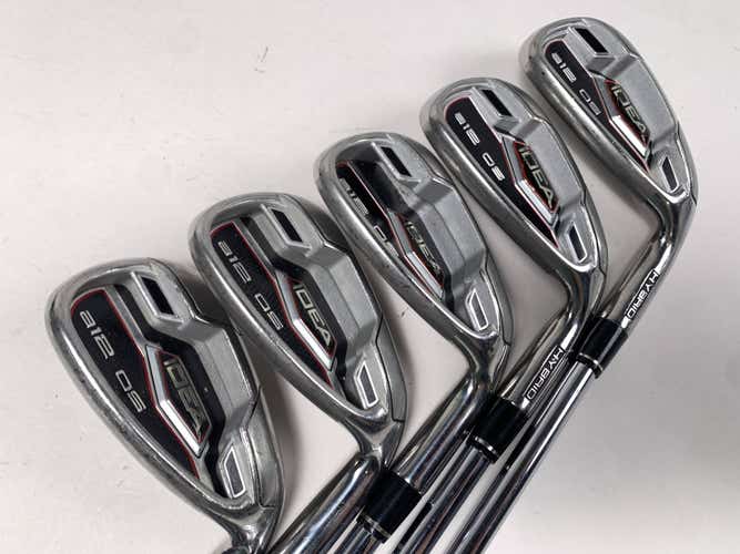 Adams Idea A12 OS Iron Set 7-PW+GW 85g Regular Steel Mens RH