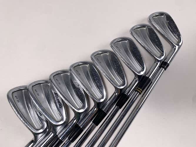 Mizuno MP 30 Iron Set 3-PW True Temper Dynamic Gold S300 Stiff Steel Mens RH