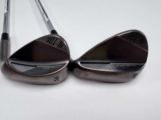 TaylorMade Hi-Toe 4 Wedge Set 56* 11 60* 10  Tour Issue 115g Wedge Steel Mens RH