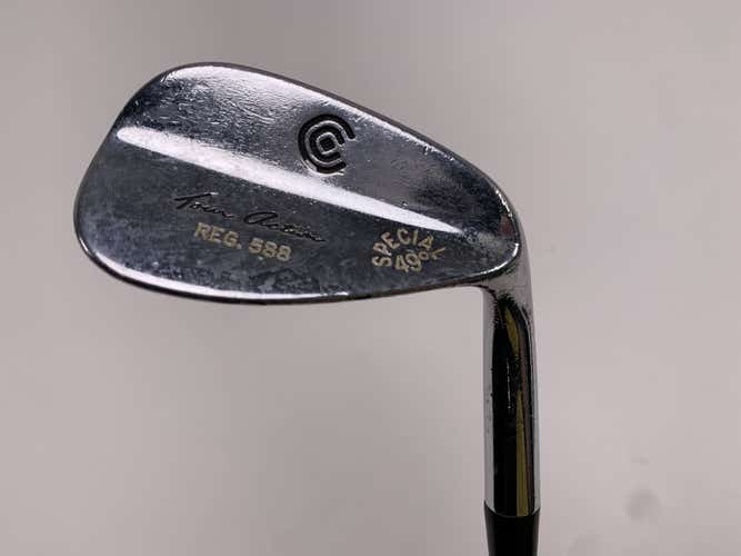 Cleveland 588 Chrome Wedge 49* Wedge Steel Mens RH Oversize Grip