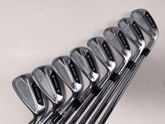 Callaway Apex CB 24 Iron Set 3-PW True Temper DG X100 Extra Stiff Steel Mens RH