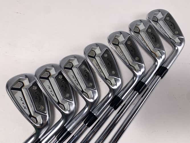 Callaway Apex TCB 21 Iron Set 4-PW True Temper DG X100 Tour Issue X-Stiff RH