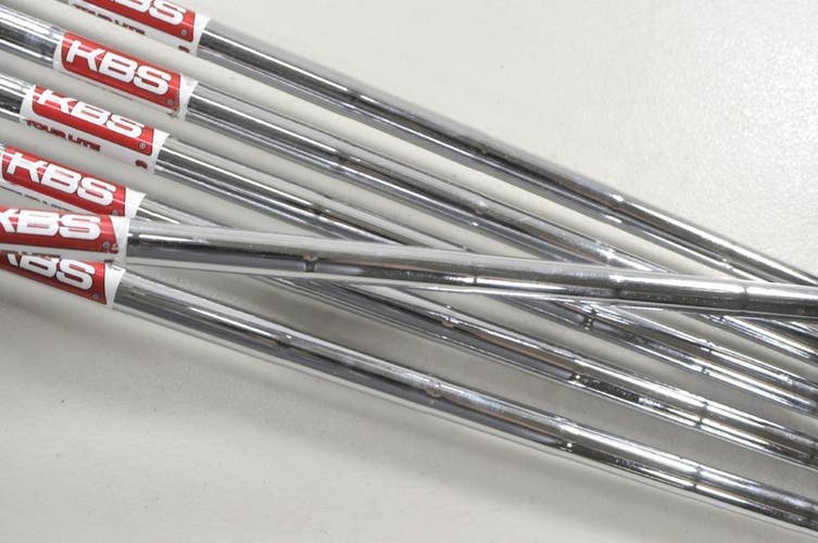 KBS Tour Lite Regular Flex 6pc Iron Shaft Set .355 Steel 36.75"-34.25"  # 215596