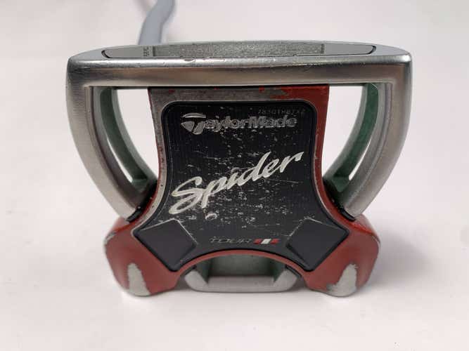 LEFTY TaylorMade Spider Tour Platinum Putter 34" Mens LH