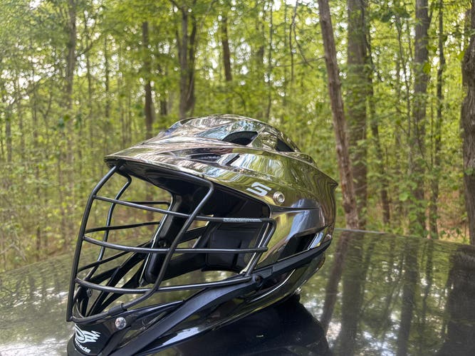 Chromed Out Cascade S Men’s Lacrosse Helmet (Lightly Used)