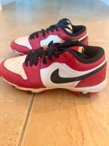 Nike Air Jordan Red and Black Kid's 5Y (Big Kids / Youth) (Used)