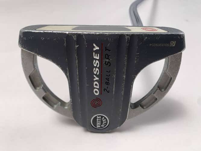 Odyssey White Steel 2-Ball SRT Putter 33" Mens RH
