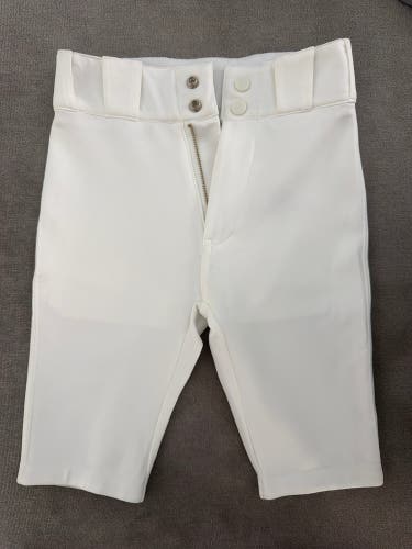 Mid Stopper above the knee knicker - White Small Youth Game Pants (New Never Worn)