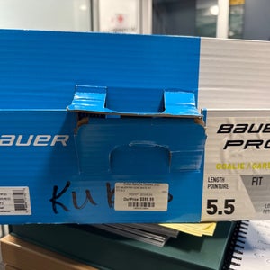 2012 Bauer Pro Hockey Goalie Skates Size 5.5 (Used)