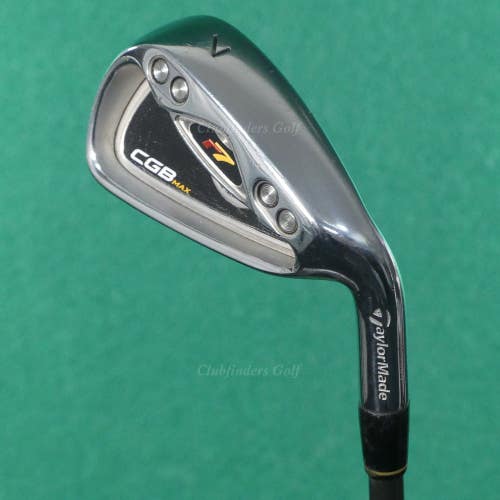 TaylorMade r7 CGB MAX 2008 Single 7 Iron Aldila Synergy 50IR-A Graphite Seniors