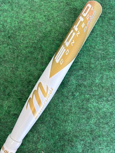 White 2023 Marucci Echo DMND Composite Bat (-9) Composite 24 oz 33" (Used)