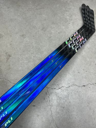 4 PACK 80 Flex P90TM Senior CCM Jetspeed FT8 Pro Left Hand Hockey Stick Pro Stock (New)