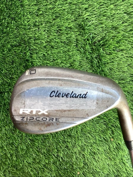 Cleveland RTX Zipcore T-Stamp LW 60* With S400 Tour Issue Stiff Steel Shaft