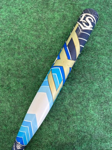 White 2024 Louisville Slugger LXT Composite Bat (-10) Composite 23 oz 33" (Used)