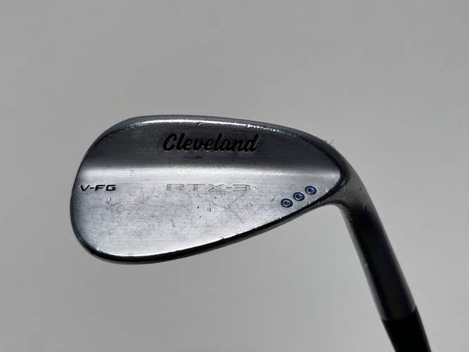 Cleveland RTX 3 Tour Satin Lob Wedge LW 58* 12 DG Wedge Steel Mens RH