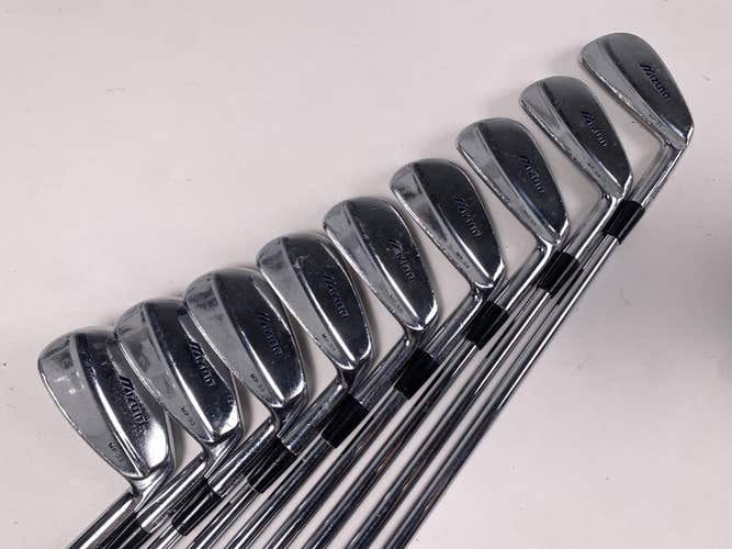 Mizuno MP 33 Iron Set 2-PW True Temper Dynamic Gold S300 Stiff Steel Mens RH +1"