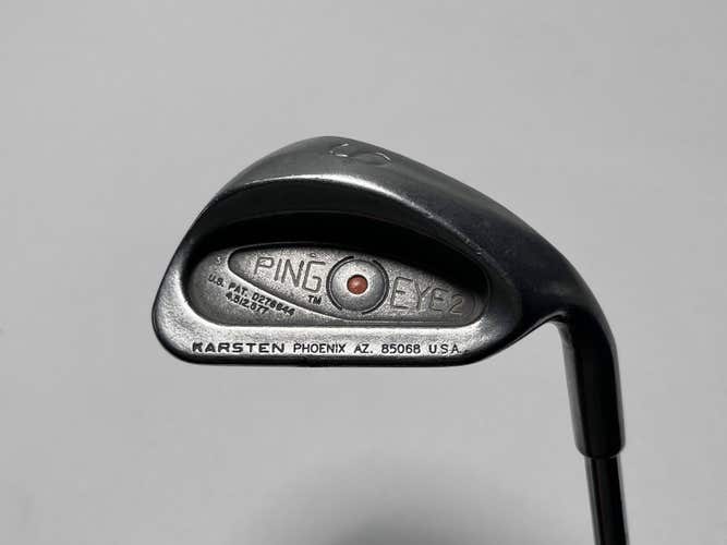 Ping Eye 2 Sand Wedge SW Orange Dot 2* Flat Wedge Steel Mens RH