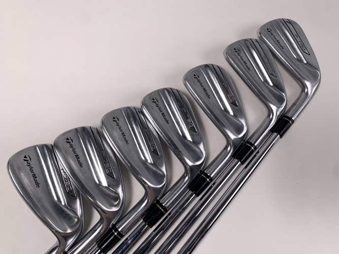 TaylorMade P790 2017 Iron Set 4-PW True Temper DG R300 Regular Steel Mens RH
