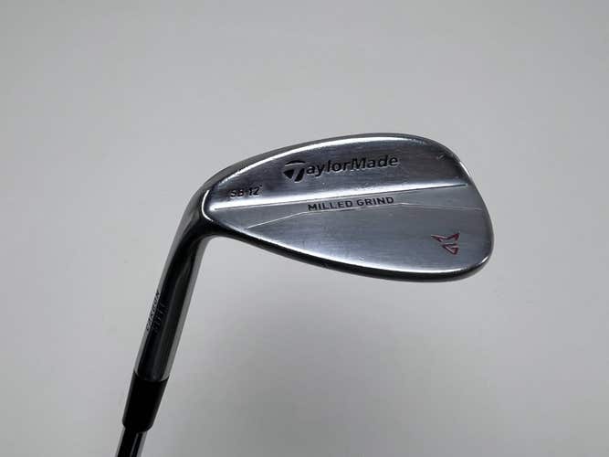 TaylorMade Milled Grind Raw Wedge 56* 12 Bounce SB TT DG Wedge Steel Mens LH