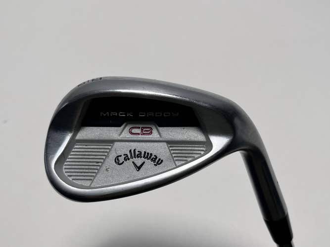 Callaway Mack Daddy CB Gap Wedge GW 52* 12 Bounce KBS Hi Rev 2.0 105g RH