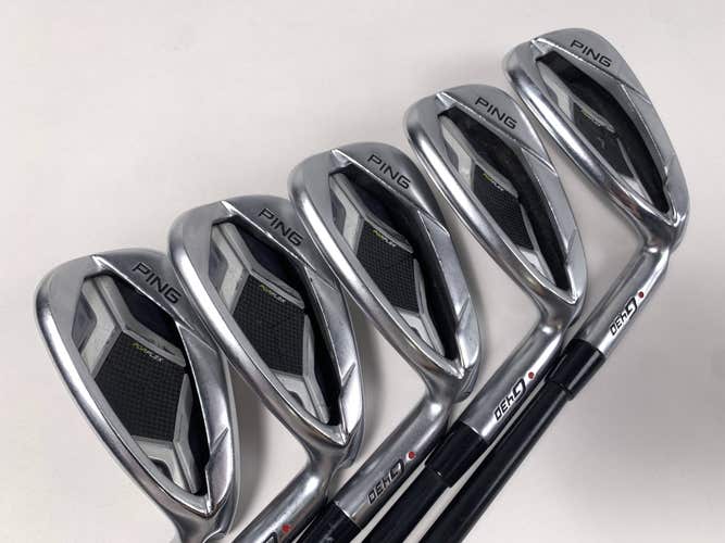 Ping G430 Iron Set 8-PW+AW+GW Red Dot 1* Flat Alta CB Regular Graphite RH +1/2"