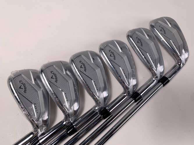 Callaway Elyte X Iron Set 6-PW+AW True Temper Vector 90g Stiff Steel Mens RH NEW