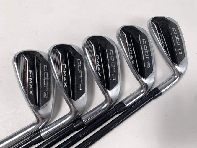 Cobra F-Max Superlite Iron Set 6-PW SuperLite 50g Senior Graphite Mens RH