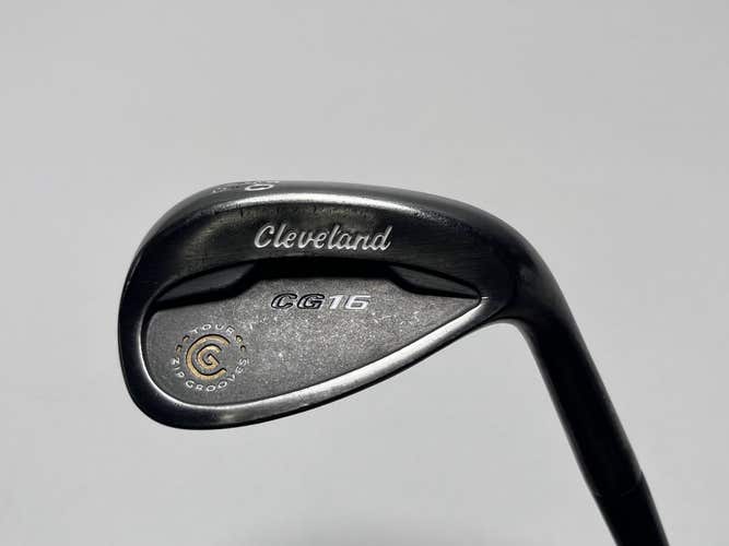 Cleveland CG16 Black Zip Groove Gap Wedge GW 50* 10 Bounce Traction Wedge RH