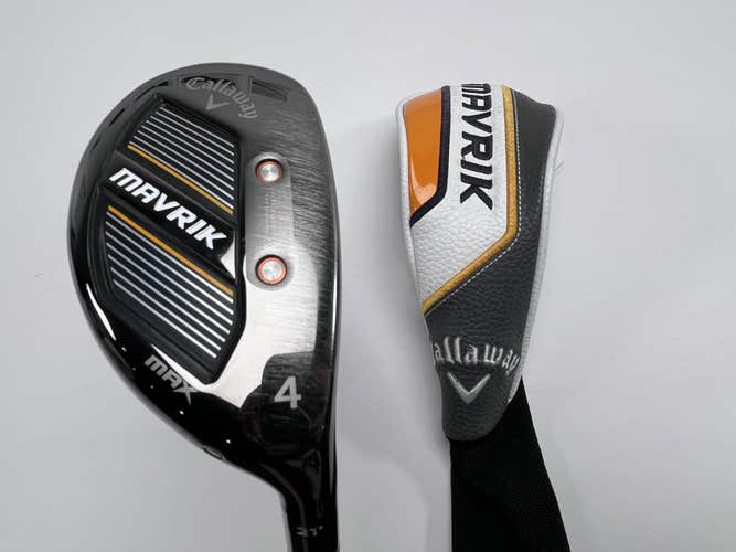Callaway Mavrik Max 4 Hybrid 21* Project X Catalyst 5.0 55g Senior RH HC