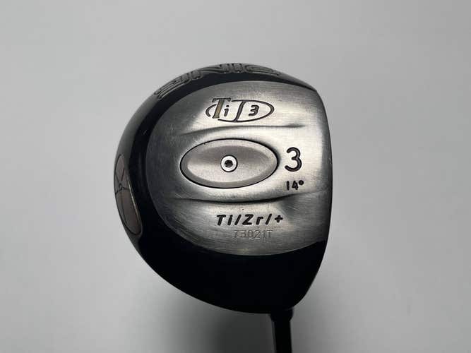 Ping T i3 3 Fairway Wood 14* Black Dot 350 Series Regular Graphite Mens RH