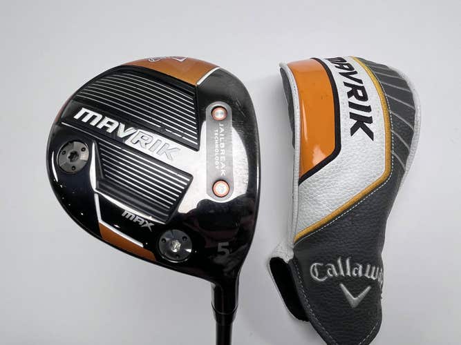 Callaway Mavrik Max 5 Fairway Wood 18* UST Mamiya Helium 4F2 Senior RH HC