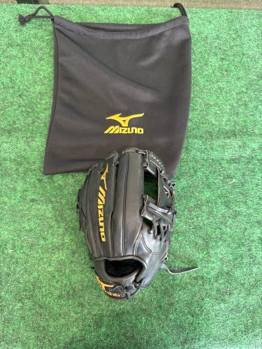 Black Mizuno Pro Limited Edition RH Infield Baseball Glove 11.75" (Used)