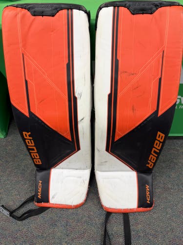 35" Senior Bauer Supreme Mach Goalie Leg Pads (Used)