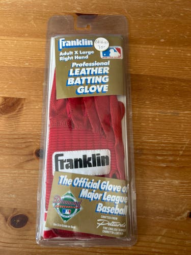 Batting Gloves  Adult Right hand  X Large