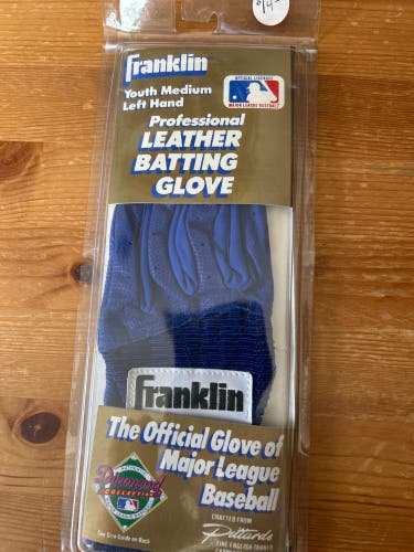 Batting Gloves  Youth Left Medium