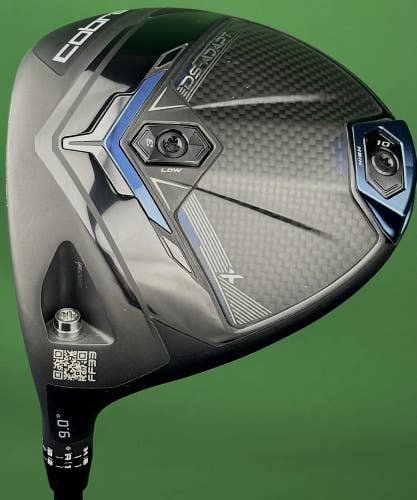 Cobra DS-Adapt X Driver 9* LEFT Hand Regular Flex Tensei AV Series 65 Blue LH