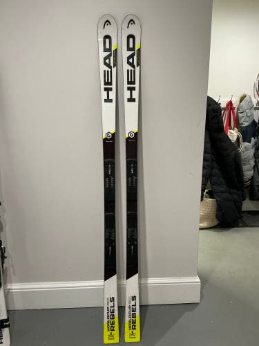 Unisex 2018 HEAD WC Rebels GS Team 173 cm Racing Skis Without Bindings (Used)