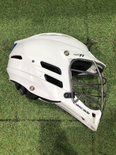 White Adult M/L Cascade CPV-R Helmet (Used)