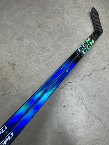 2 PACK 80 Flex P28+1/4 Senior CCM Jetspeed FT8 Pro Left Hand Hockey Stick Pro Stock (New)